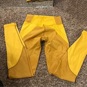 lululemon athletica Yellow Leggings